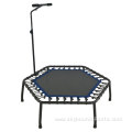 Max Load 330 lbs Hexagonal Indoor workout trampoline